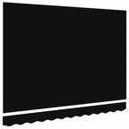 Markisenersatzstoff Schwarz 3 x 2,5 m Polyester