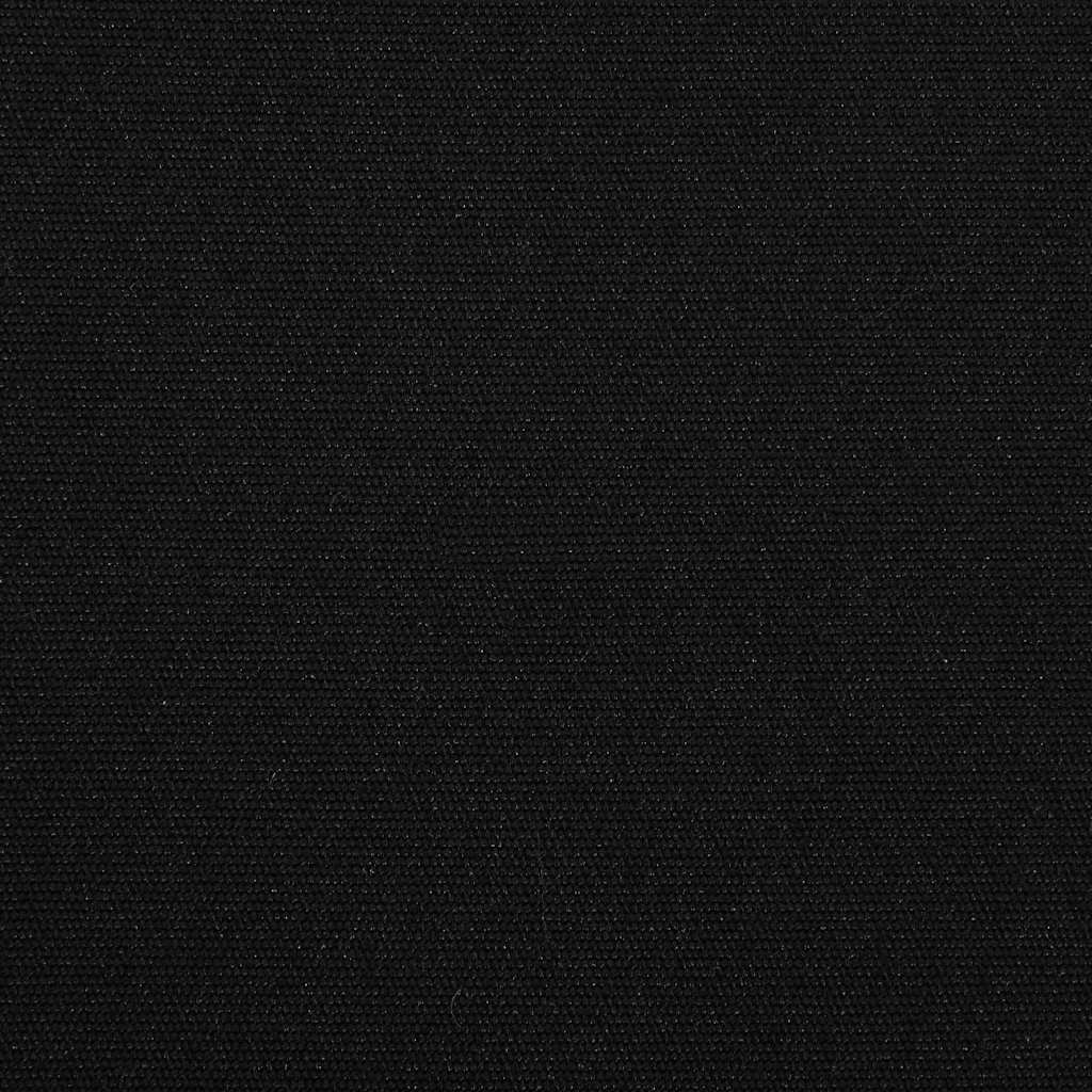 Markisenersatzstoff Schwarz 3 x 2,5 m Polyester