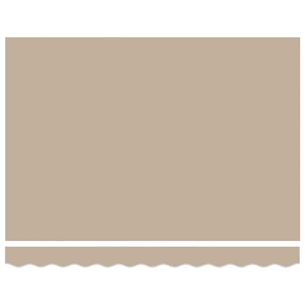Markisenersatzstoff Beige 3,5 x 2,5 m Polyester