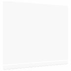 Markisenersatzstoff Weiß 4 x 3 m Polyester