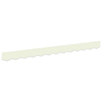 Markisenschürzen-Ersatz Creme Streifen 2,5 m Polyester