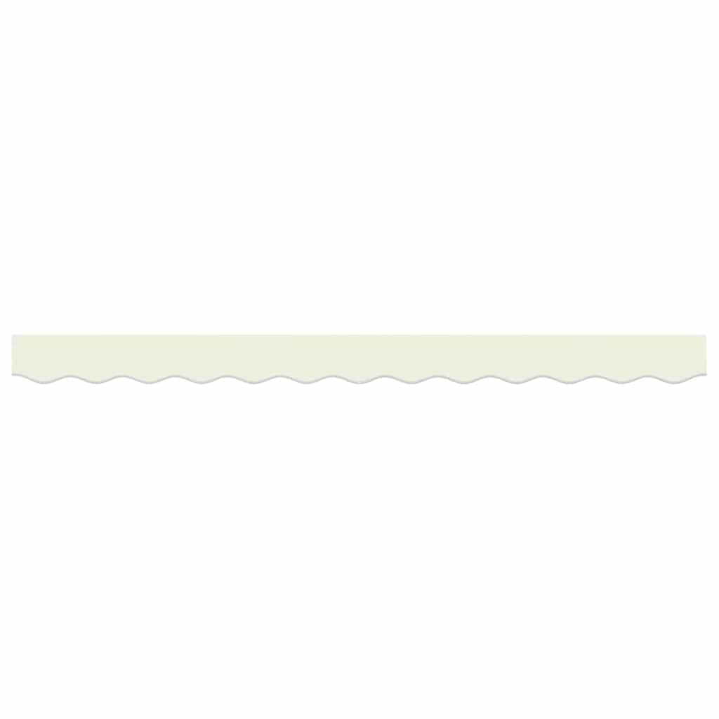 Markisenschürzen-Ersatz Creme Streifen 2,5 m Polyester