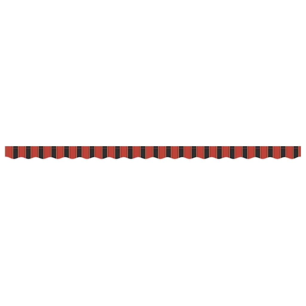 Markisenschürzen-Ersatz Orange / Schwarz / Gelb 4,5 m Polyester