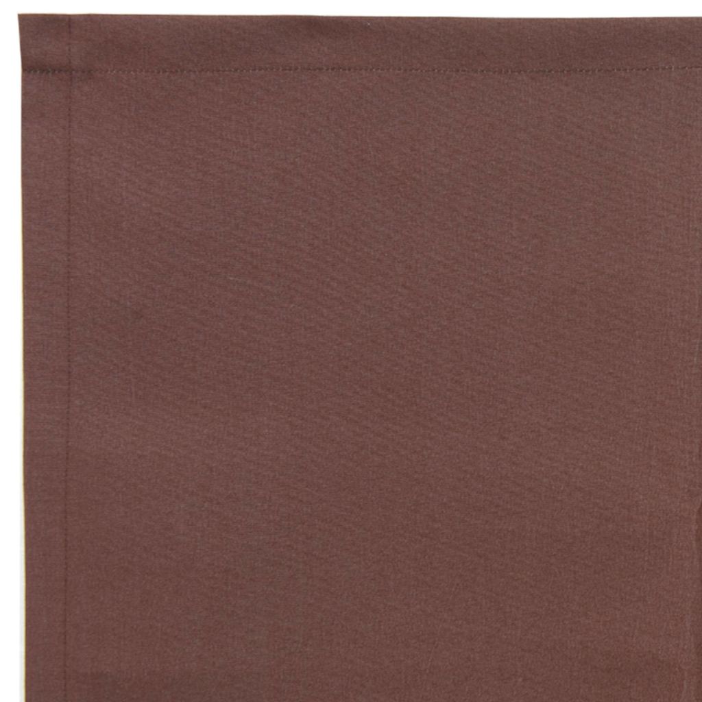 Markisenschürzen-Ersatz Braun gestreift 2,5 m Polyester