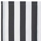 Markisenschürzen-Ersatz Anthrazit und Weiß 2,5 m Polyester