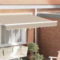 Markisenschürzen-Ersatz Beige 2,5 m Polyester