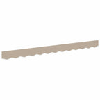 Markisenschürzen-Ersatz Beige 2,5 m Polyester