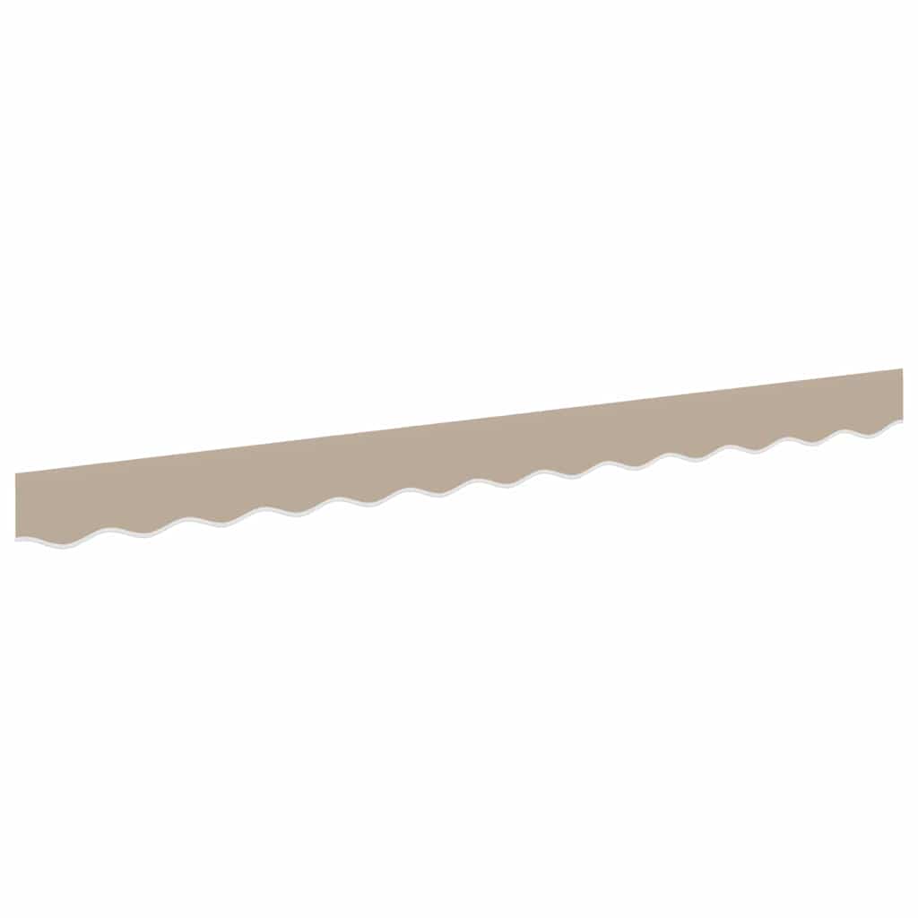 Markisenschürzen-Ersatz Beige 2,5 m Polyester