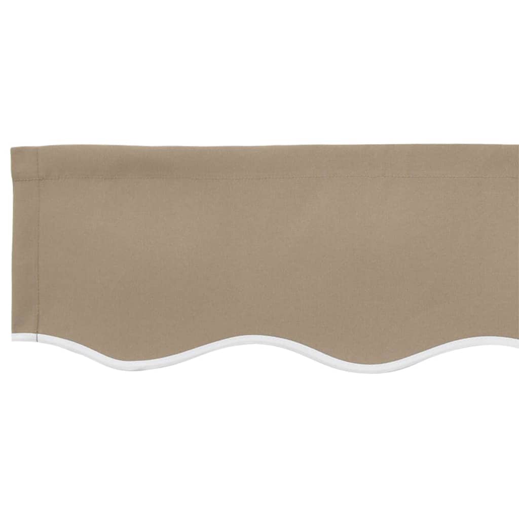 Markisenschürzen-Ersatz Beige 3 m Polyester