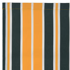 Markisenschürzen-Ersatz Grün und Gelb 3,5 m Polyester