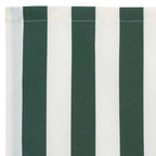 Markisenschürzen-Ersatz Grün und Weiß 4,5 m Polyester