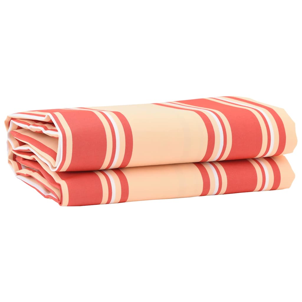 Markisenersatzstoff Gelb und Orange 1000 x 160 cm Polyester