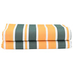 Markisenersatzstoff Grün und Gelb 1000 x 160 cm Polyester