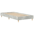 Bettrahmen Beton Grau 203 x 93 x 25 cm Holzwerkstoff