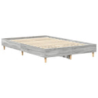 Bettrahmen Graues Sonoma 193 x 123 x 25 cm Holzwerkstoff