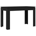 Esstisch Schwarze Eiche 120x60x76 cm Holzwerkstoff