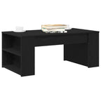 Couchtisch Schwarz Eichen-Optik 102 x 55 x 42 cm Holzwerkstoff