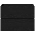 Spülbeckenschrank Schwarz Eiche 60x38,5x45 cm Holzwerkstoff