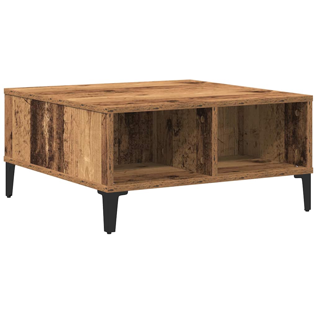 Couchtisch Altholz 60 x 60 x 30 cm