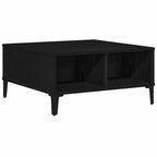 Couchtisch Schwarz Eichen-Optik 60 x 60 x 30 cm