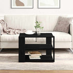 Couchtisch Schwarze Eiche 58 x 58 x 40 cm Holzwerkstoff
