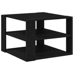Couchtisch Schwarze Eiche 58 x 58 x 40 cm Holzwerkstoff