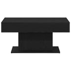 Couchtisch Schwarz Eichen-Optik 96 x 50 x 45 cm Holzwerkstoff