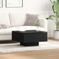 Couchtisch Schwarz Eichen-Optik 60 x 60 x 31,5 cm Holzwerkstoff