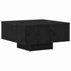 Couchtisch Schwarz Eichen-Optik 60 x 60 x 31,5 cm Holzwerkstoff