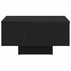 Couchtisch Schwarz Eichen-Optik 60 x 60 x 31,5 cm Holzwerkstoff