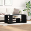 Couchtisch Schwarz Eichen-Optik 100 x 50 x 40 cm Holzwerkstoff