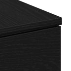 Couchtisch Schwarz Eichen-Optik 90 x 60 x 31 cm Holzwerkstoff