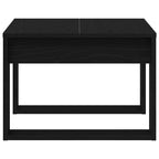 Couchtisch Schwarz Eichen-Optik 50 x 50 x 35 cm Holzwerkstoff