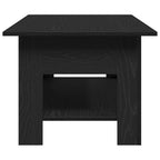 Couchtisch Schwarz Eichen-Optik 102 x 55 x 42 cm Holzwerkstoff