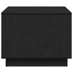 Couchtisch Schwarz Eichen-Optik 55 x 55 x 42 cm Holzwerkstoff