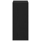 Bücherregal Schwarz Eichen-Optik 40 x 30 x 71,5 cm