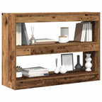 Bücherregal Altholz 100 x 30 x 72 cm Holzwerkstoff