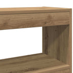 Bücherregal Artisan-Eiche 100 x 30 x 103 cm Holzwerkstoff