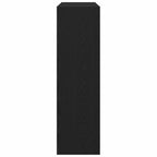 Bücherregal Schwarz Eichen-Optik 100 x 30 x 103 cm