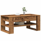 Couchtisch Altholz 102 x 55 x 45 cm Holzwerkstoff