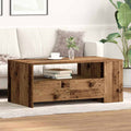 Couchtisch Altholz 102 x 55 x 43,5 cm Holzwerkstoff