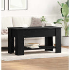 Couchtisch Schwarze Eiche 101 x 49 x 52 cm Holzwerkstoff
