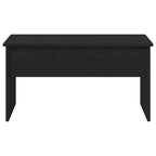 Couchtisch Schwarz Eichen-Optik 80 x 50,5 x 41,5 cm