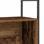 Bücherregal Geräucherte Eiche 80 x 30 x 78,5 cm Holzwerkstoff