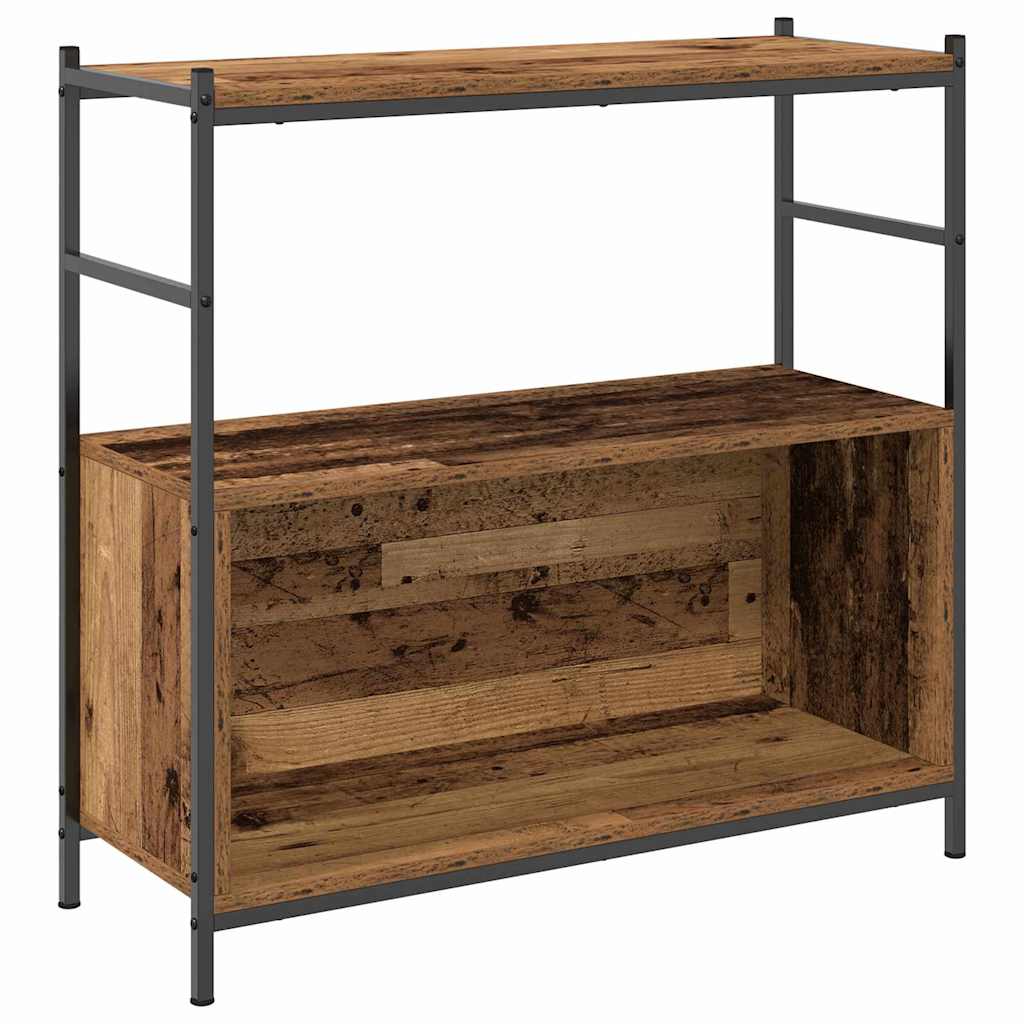 Bücherregal Geräucherte Eiche 80 x 30 x 78,5 cm Holzwerkstoff
