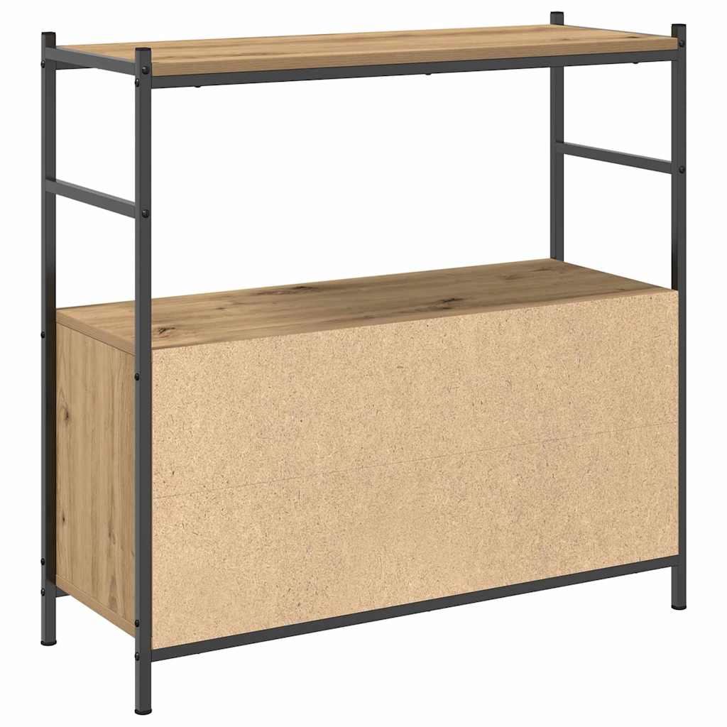 Bücherregal Artisan-Eiche 80 x 30 x 78,5 cm Holzwerkstoff