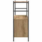 Bücherregal Artisan-Eiche 80 x 30 x 78,5 cm Holzwerkstoff
