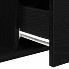 Couchtisch Schwarz Eichen-Optik 90 x 50 x 36,5 cm Holzwerkstoff