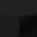 Couchtisch Schwarz Eichen-Optik 90 x 50 x 36,5 cm Holzwerkstoff