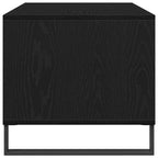 Couchtisch Schwarz Eichen-Optik 90 x 49 x 45 cm Holzwerkstoff